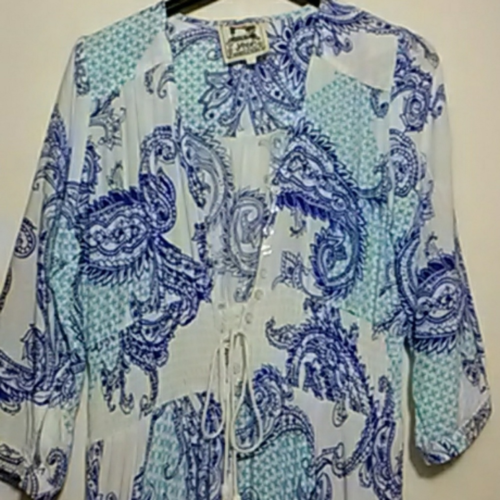 Open front long dress